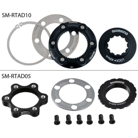 Frane - ADAPTOR CENTERLOCK - 6 SURUBURI SHIMANO SM-RTAD05