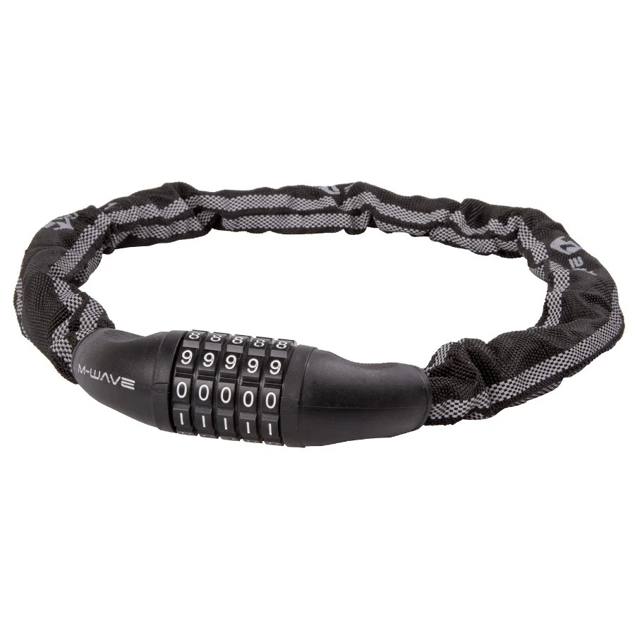 Antifurturi - Antifurt Tip Lant cu Cifru M-WAVE "D 6.8,5 Illu" Reflex