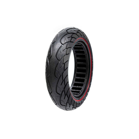 PIESE TROTINETE - Anvelopa plina trotineta Ultra-Light Nedong 10x2.5-6.1/B44 Red line