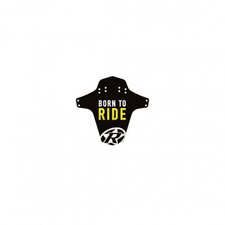 Aparatori & protectii cadru - Aparatoare Reverse Born to Ride negru/alb/galben
