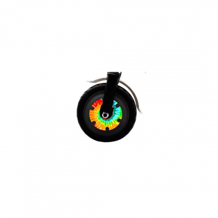 TROTINETE - Autocolant vinil roata fata (motor) pentru trotineta Xiaomi - Phoenix Color