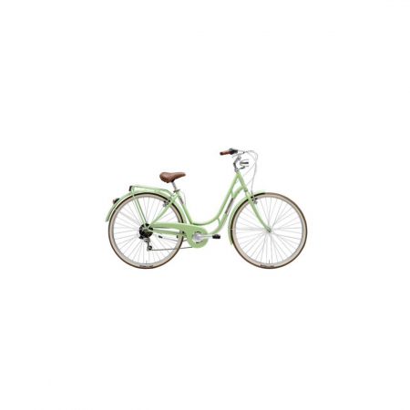 VINTAGE - Bicicleta Adriatica Danish Lady 6v 28 Verde 48 cm