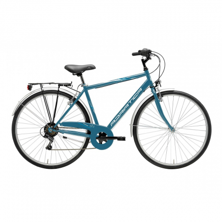 Oras si Fitness - Bicicleta Adriatica Movie Man 6V 28 Petrol Blue 55 cm