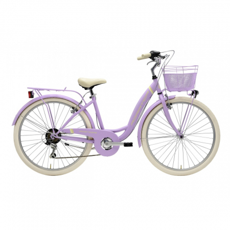 BICICLETE - Bicicleta Adriatica Panda 26 Lady 6V Lila 42 cm
