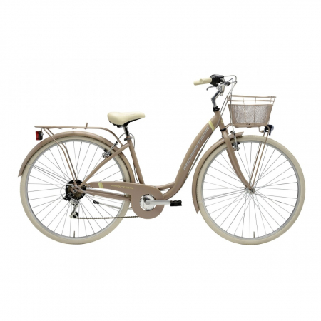 Oras si Fitness - Bicicleta Adriatica Panda 28 Lady 6V Matt Sand 42 cm