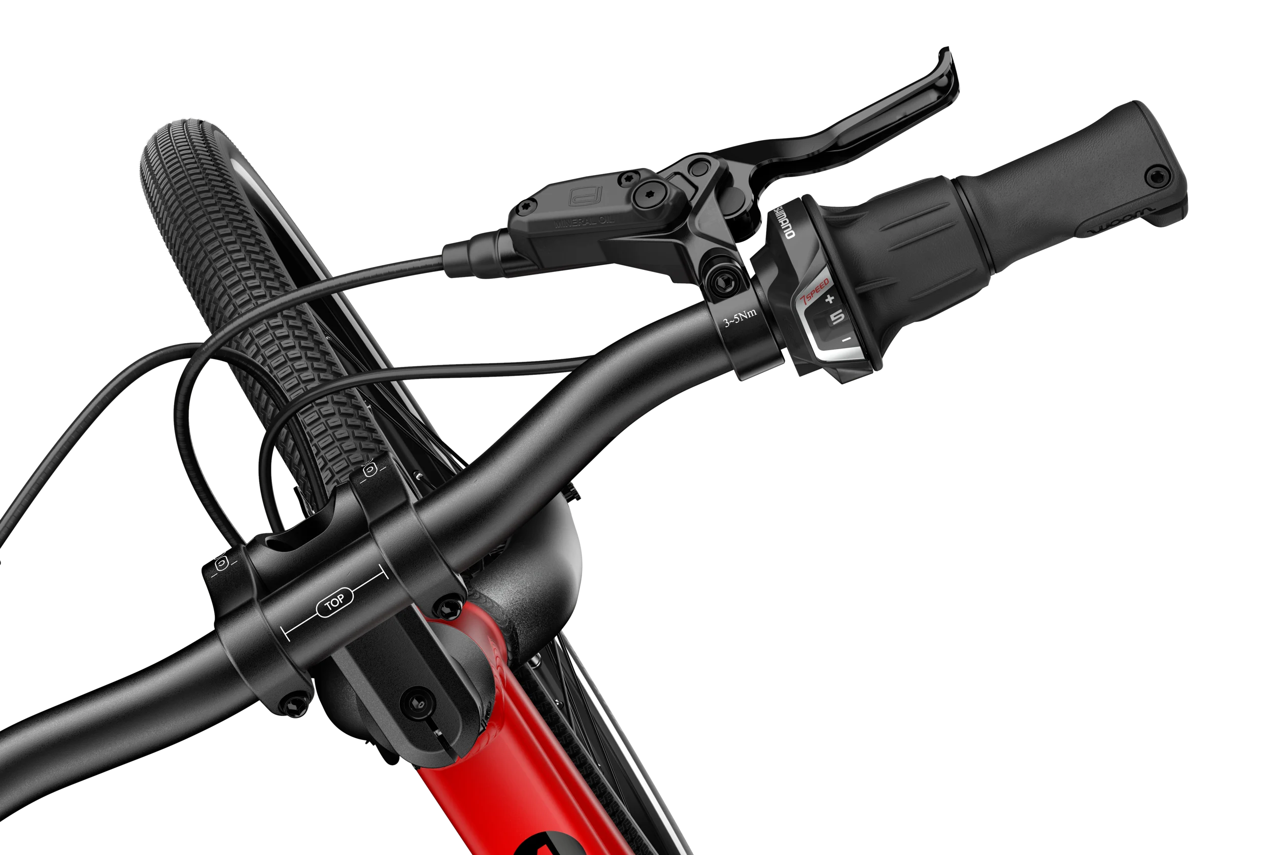 Bicicleta Copii Woom EXPLORE 4 Red [12]