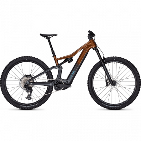 BICICLETE ELECTRICE - Bicicleta Electrica Focus Jam 2 6.8 29 600Wh Gold Brown / Diamond Black - L(44cm)