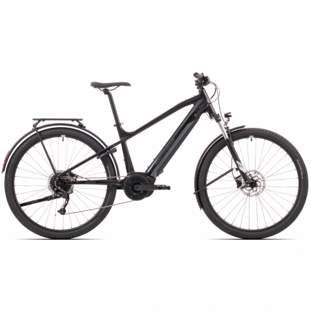BICICLETE ELECTRICE - Bicicleta Electrica Rock Machine Torrent e50-29 B Touring 29 Gloss Black/Grey 19.0 - (L)
