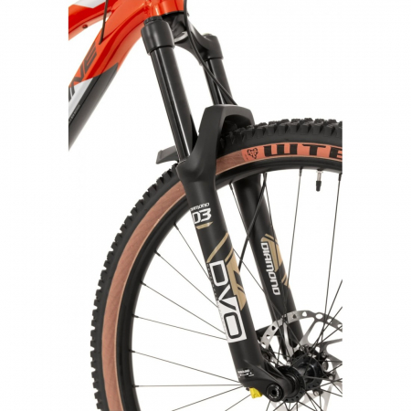 Bicicleta Rock Machine Blizzard TRL 70-29 29 Gloss Metallic Orange/Silver/Black 17.0 - (M) [3]