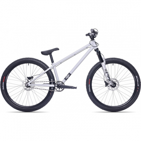 BMX & Dirt - Bicicleta Rock Machine Riff 70s 26 Matte Grey