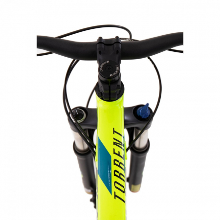 Bicicleta Rock Machine Torrent 20-29 29 Gloss Radioactive Yellow /Black/Petrol Blue 23.0 - (XXL) [1]