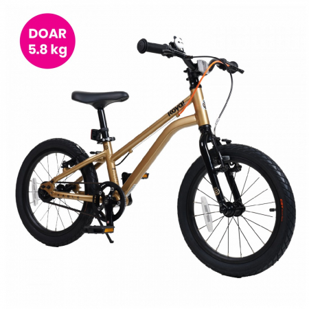 BICICLETE COPII - Bicicleta Royal Baby Kable-Belt 16 Golden