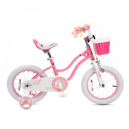 Bicicleta RoyalBaby Star Girl Coaster Brake 14 Pink [1]