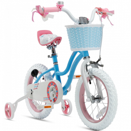 BICICLETE - Bicicleta Royal Baby Star Girl Coaster Brake 16 Blue