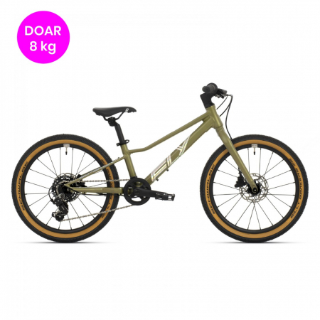 BICICLETE COPII - Bicicleta Superior FLY 20 Matte Olive Metallic/Hologram Chrome