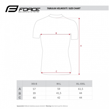 Bluza Corp cu Maneci Scurte Force Summer Black XS-S [2]