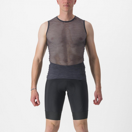 Bluza corp fara maneci Castelli Miracolo Wool SL Gri S [2]