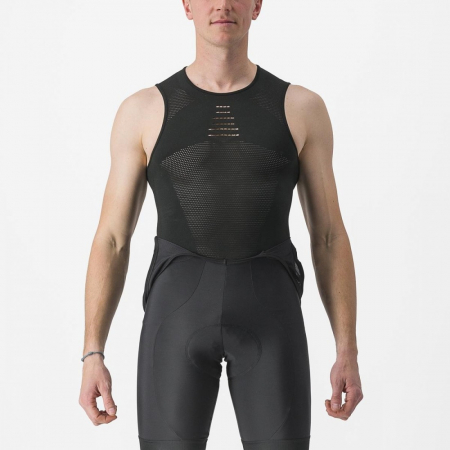 Bluza de corp cu maneca scurta Castelli Core Seamless Negru S/M [3]