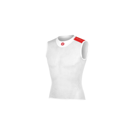 ECHIPAMENTE - Bluza de corp fara maneci Castelli Core Mesh 3 SL, pentru barbati, alb, L/XL