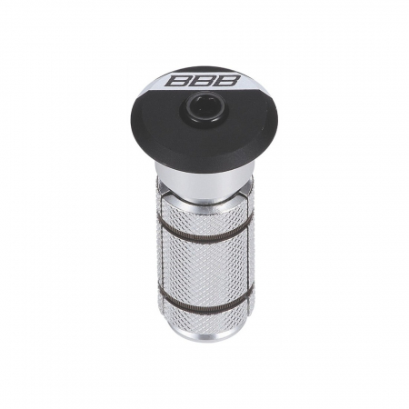 Piese - Capac si floare cuvetarie BBB PowerHead negru mat aluminu 1.1/8