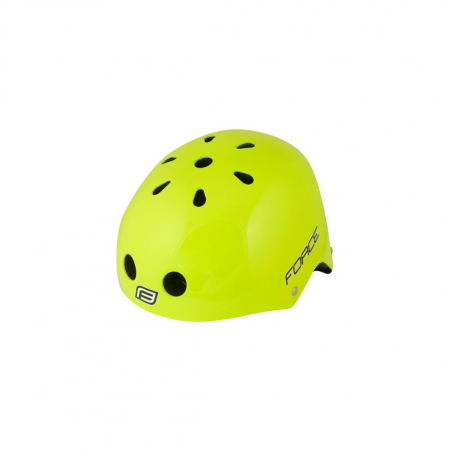 Casti - Casca Force BMX fluorescent lucios S-M (54-58 cm)