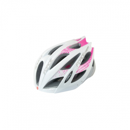 Echipament - Casca Force Cobra alb/roz/gri L-XL (58-63 cm)