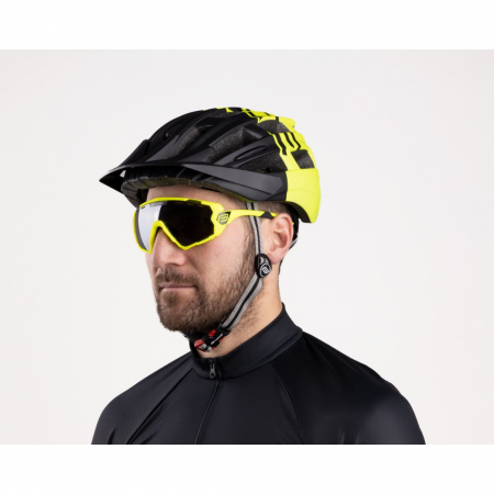 Casca Force Corella MTB negru/fluo S-M (54-58 cm) [5]