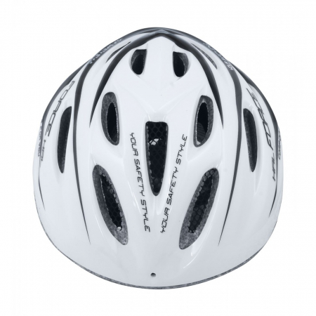 Casca Force Hal Alb/Negru S-M (54-58 cm) [3]