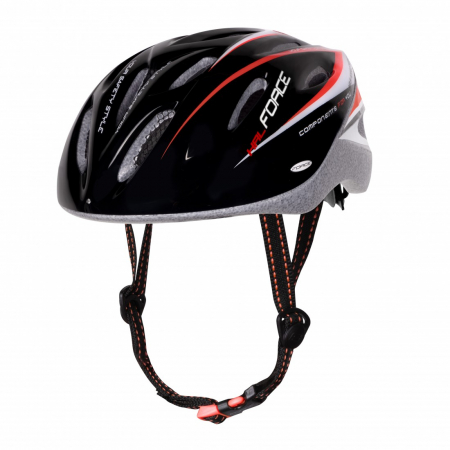 Echipament - Casca Force Hal Black/Red/White XS-S (48-54 cm)