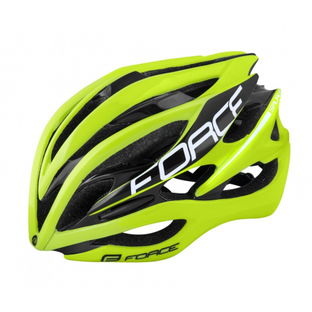 Echipament - Casca Force Saurus fluo/negru M-L (57-61 cm)