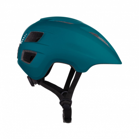 Casca Force Zebu cu lumina teal S-M (51-56 cm) [5]
