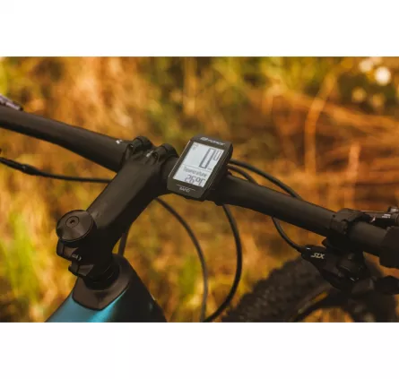 Ciclocomputere/GPS - Ciclocomputer Force RAPID 15F fara fir, negru