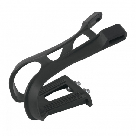 Pedale - Clipsuri FORCE MTB plastic pentru curele Negre