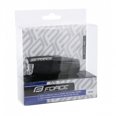 Far fata Force Shark USB 500Lm Negru Negru [1]