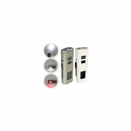Far reincarcabil Fivestars Power Light PBL-6400, powerbank 6400 mAh, USB Type-C, negru [1]