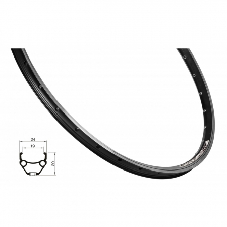 COMPONENTE - Janta Force Classic 559x19 36h neagra