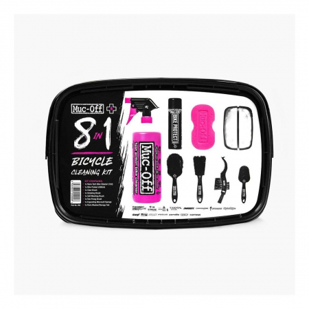 Accesorii - Kit Muc-off pentru curatare biciclete 8 in 1