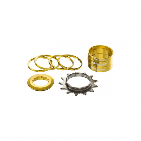COMPONENTE - Kit single speed Reverse 13T auriu