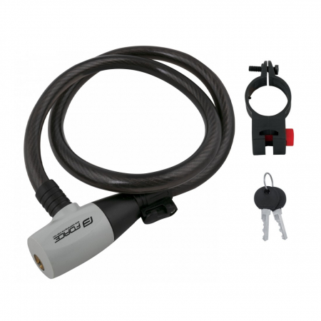 ACCESORII - Lacat Force F Ron 80cm/12mm Negru cu suport