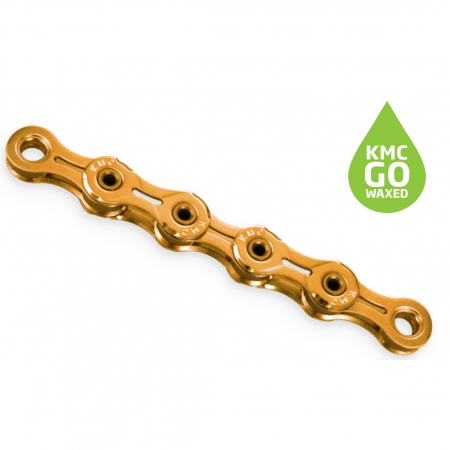 COMPONENTE - Lant KMC X11SL Ti-N Gold 11 Viteze 118 Zale ceruit