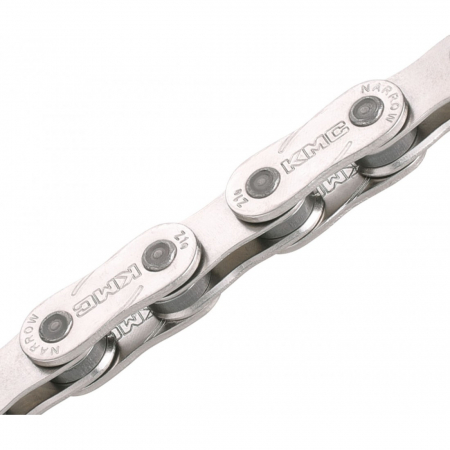 Lant KMC Z1eHX Narrow Silver Single-Speed E-Bike 112 Zale [1]