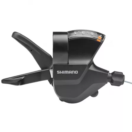 LICHIDARE STOC - MANETA SCHIMBATOR SHIMANO ALTUS SL-M315-7R DREAPTA 7 PINIOANE NEGRU