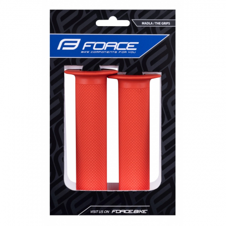 Mansoane Force BMX 130 cauciuc Rosii [1]