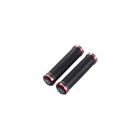 Mansoane & Ghidoline - Mansoane Reverse Spin Lock-On negru/rosu 30mm