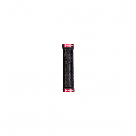 Accesorii - Mansoane Reverse Stamp Lock-On 135/30mm Negru/Rosu