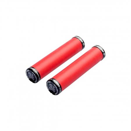 Accesorii - Mansoane Reverse Silicon Seismic-Ergo Lock-On 145/34 Rosu/Negru