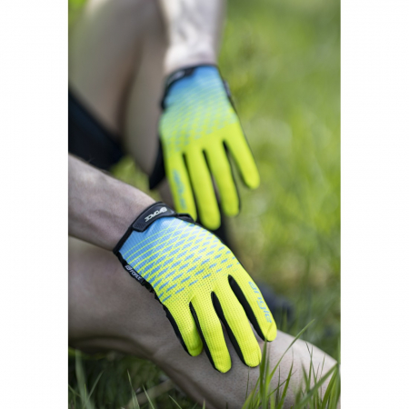 Manusi Force MTB Angle fluo/albastru XS [3]