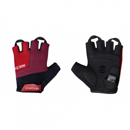 Manusi - Manusi Force Sector gel negru/rosu L
