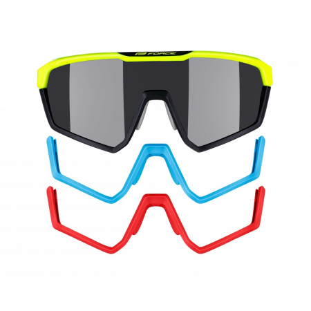 Ochelari Force Apex lentila negru contrast fluo/negru [1]
