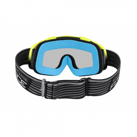 Ochelari Force GRIME negru-fluo lentile transparente + 10 tear offs [4]